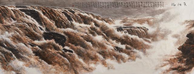 郭建平——「喜迎二十大 _ 翰墨颂盛世」艺术名家作品展