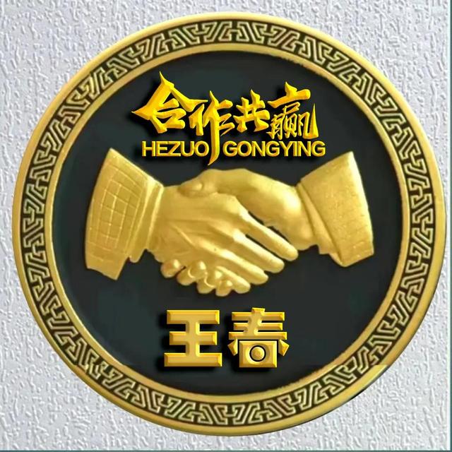 励志主题全名微信头像：合作共赢