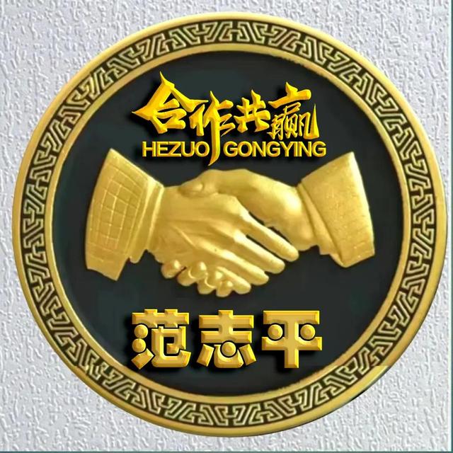 励志主题全名微信头像：合作共赢