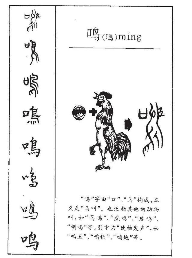 字源里的千字文丨鸣凤在竹