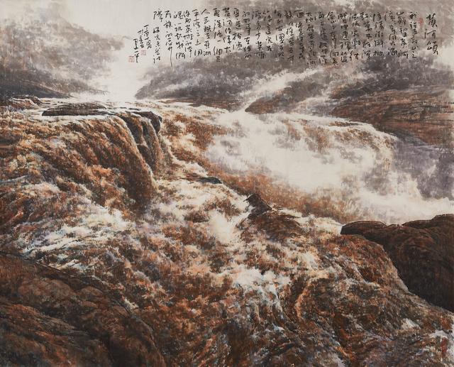 郭建平——「喜迎二十大 _ 翰墨颂盛世」艺术名家作品展